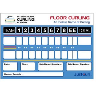 Justcurl Floor Curling Bag For 8 Stone Justcrul